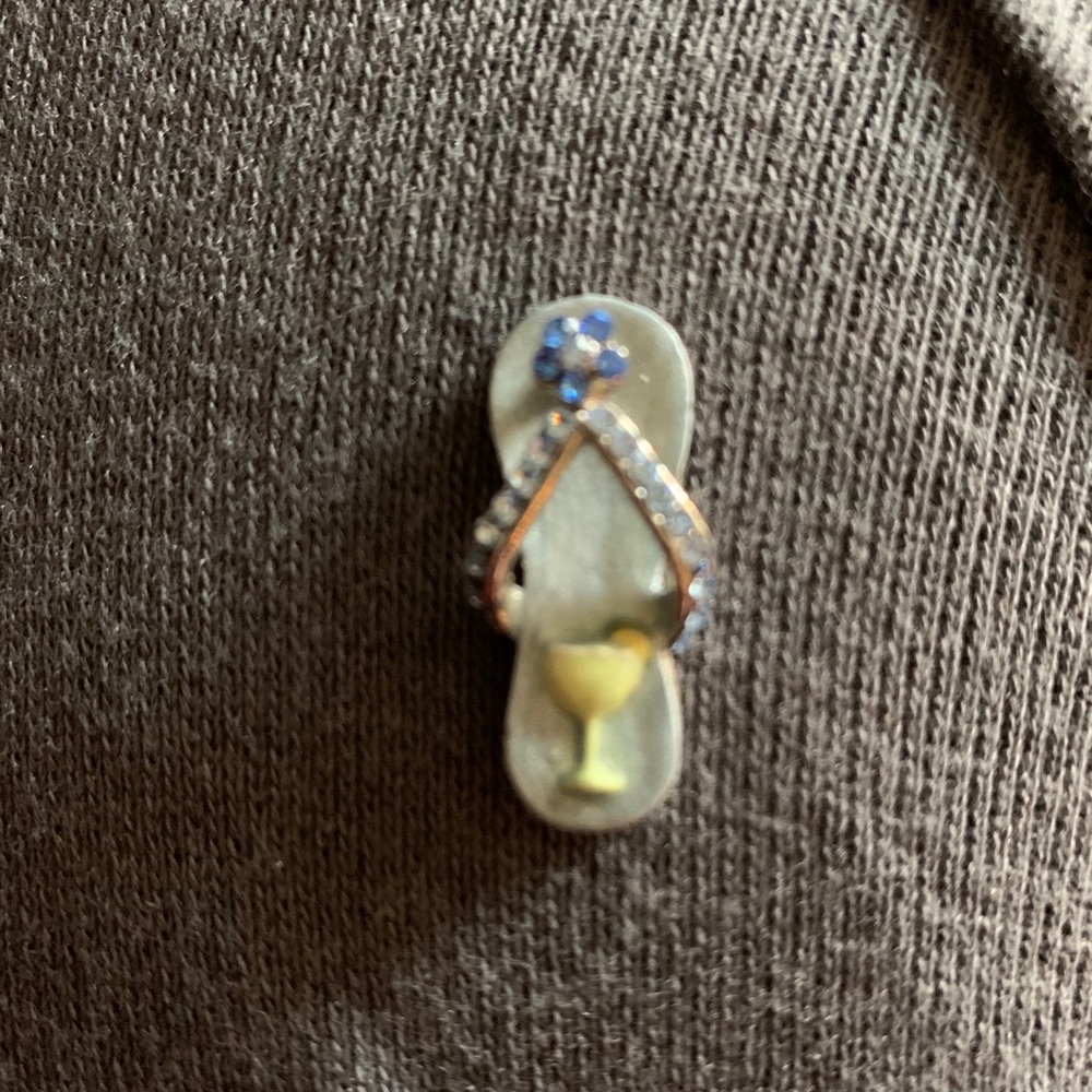 Gorgeous Enamel  Flip Flop Charm!!